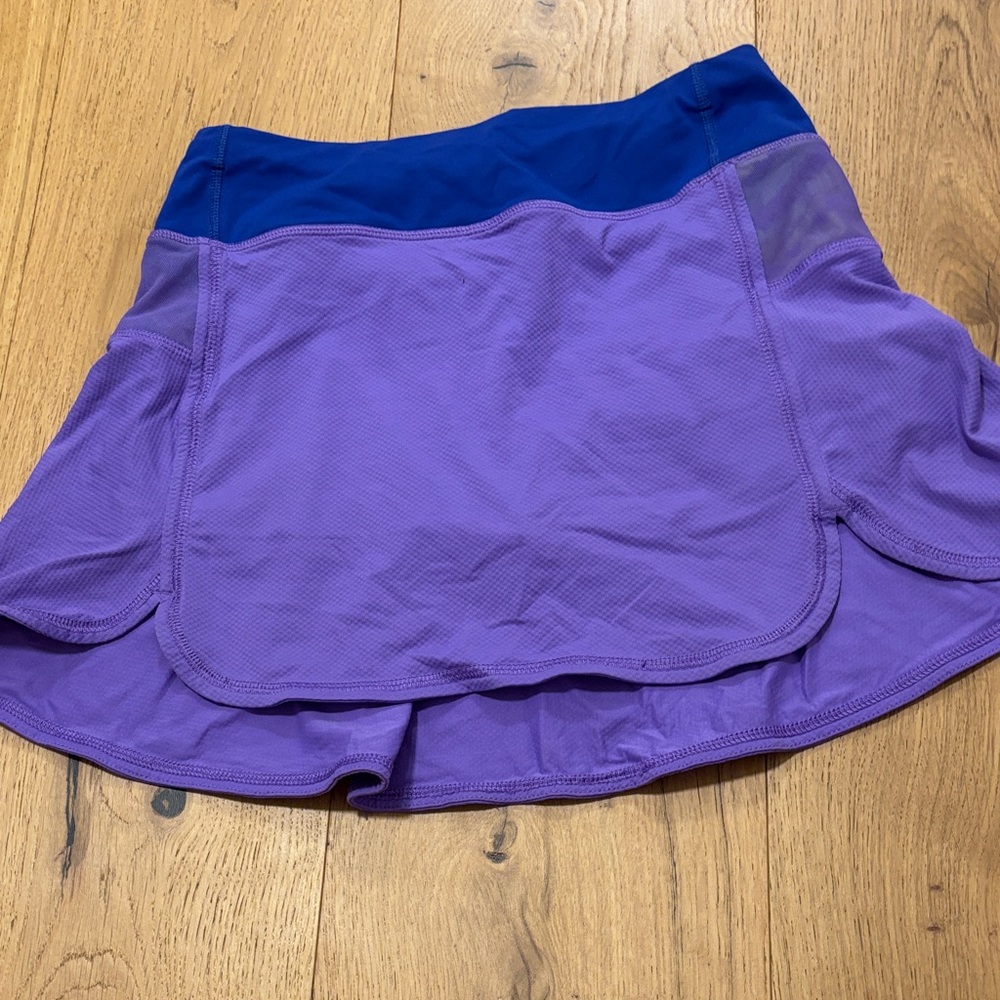 Ivivva Purple and Blue Mini Skirt